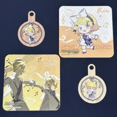 初音ミクシンフォニー 鏡音リン 鏡音レン コースター タグ 特典