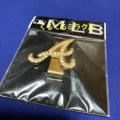 土日限定出品　アトランタ・ブレーブス　MLBグッズマネークリップゴールド　未使用