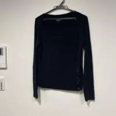 BURBERRY LONDON長袖 カットソー ボートネッ ノバチェック1(S)