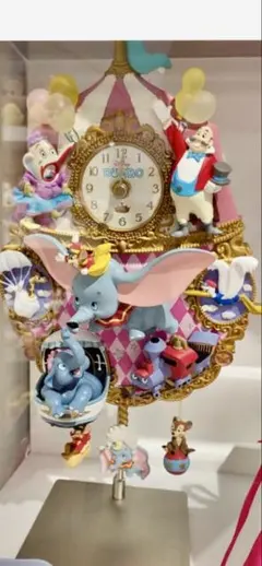 85周年　ディズニー ダンボ からくり時計 壁掛け時計