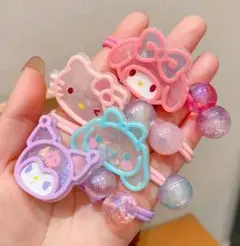 サンリオ　ヘアゴム4種セット