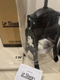 美品 Black Swan かき氷機 010042 ブラック - メルカリ