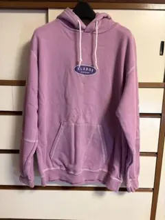 XLARGE パープル フード付きパーカー