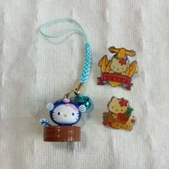 ご当地キティ　ハローキティ　ストラップ　ピンズ　計3個セット