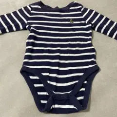 Gap ベビー 長袖ロンパース ボーダー