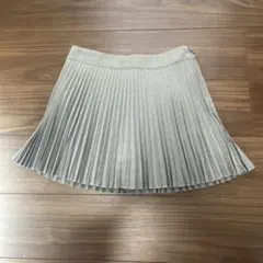 H&M グレー プリーツスカート EUR 34