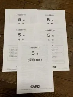 2026年最新】sapix テスト 5年生の人気アイテム - メルカリ