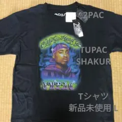 2PAC TUPAC SHAKUR 新品 Tシャツ Lのサムネイル