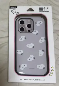 IIIIfit iPhone 6.1インチ 3レンズ対応 スヌーピーケース