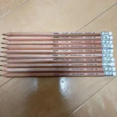 リサイクル鉛筆10本セットと万能定規　新品未使用