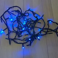 クリスマス電飾電球ライト飾り付けデコレーションランプ青色ライト