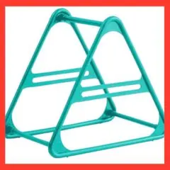 ハンガーラック 収納ホルダー 洗濯バサミ ストッカー ブルーグリーン2セット