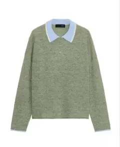 即完売　ZARA ポロニット　美品