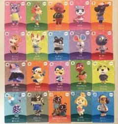 どうぶつの森 amiiboカード 21枚セット まとめ売り
