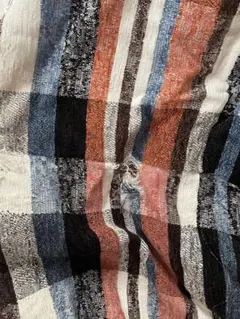 ストライプデザインのマルチカラー　こたつ掛け布団　長方形　190×240cm