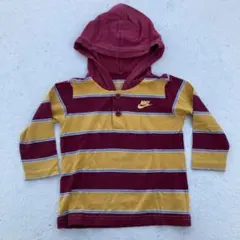 激レア！Nike ストライプフード付きパーカー