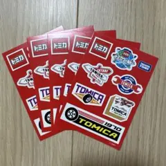 トミカ スクランブルポリスステーション シール 発売記念ステッカー 5枚