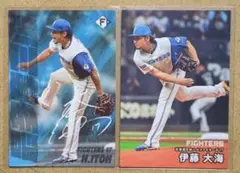 伊藤 大海 17 日本ハムファイターズ プロ野球チップスカード 2025