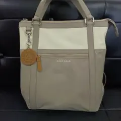 COLE HAAN ベージュ トートバッグ・リュック兼用