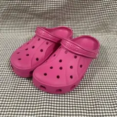 Crocs クロックス サンダル ピンク レディース　24センチ　M6W8