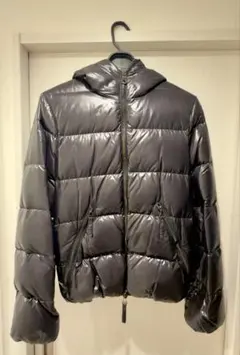 DUVETICA ダウンジャケット(ブラック サイズ48)