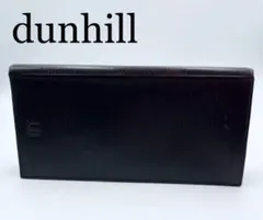 ●【良品】ダンヒル レザー 二つ折り 長財布 札入れ 黒 dunhill