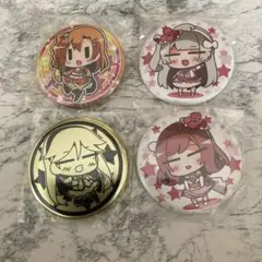 ラブライブ 缶バッジ 4個セット