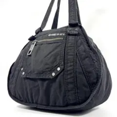 ✨極美品✨ディーゼル トートバッグ アーカイブ y2k キャンバス 肩掛け 黒