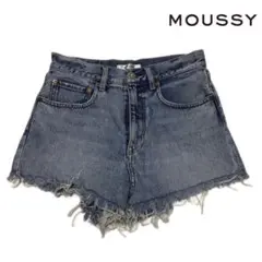 MOUSSY デニムショートパンツ　S