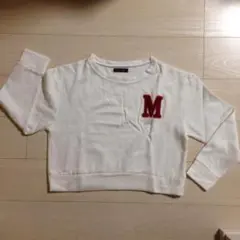 トレーナー☆フリース☆オフホワイト☆M☆送料込み