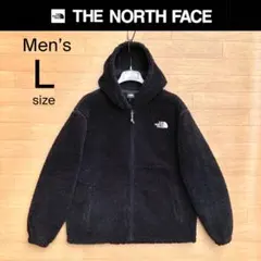 L ノースフェイス ボアフリース フリースパーカー フリースフーディ シェルパ