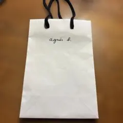 agnès b. ショップ袋　ラッピング　ショッパー　プレゼント　ギフト　紙袋