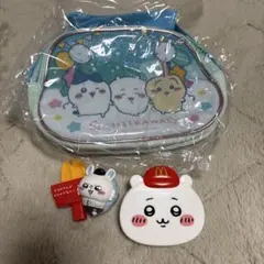 ちいかわ　ショルダーバッグ　マック　ハッピーセット　ちいかわとモモンガ　3点