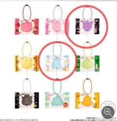 サンリオキャラクターズキャンディチャームズグミ　クロミ　シナモロール