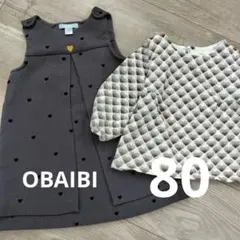 OBAIBI ハート柄 ワンピースのサムネイル