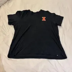 ’47 Brand イリノイ大学 カレッジTシャツ XL ブラック　ヴィンテージのサムネイル
