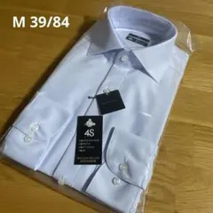 新品未使用　SUIT SELECT 4S 青ストライプワイシャツM 39/84