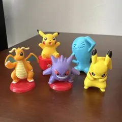 ポケモン フィギュア 5体セット ゲンガー カイリュー ピカチュウ ソーナンス