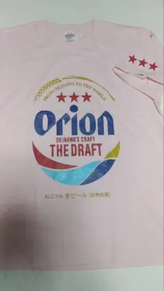 United Athle オリオンビール Tシャツ ピンクM