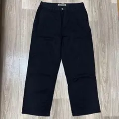 44! PANTS 黒 チノパン サイズ34/32のサムネイル
