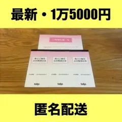 (最新) トーホー 株主優待券 15000円分 toho A-プライス