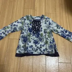 hakka baby フラワープリント トレーナー 90cm