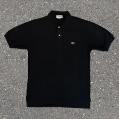 LACOSTE ラコステ L1312 長袖ポロシャツ ブラック サイズ3 - メルカリ