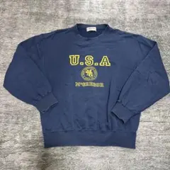 M'GREGOR U.S.A.スウェット Mサイズ ネイビー