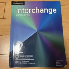 【使用済み】Interchange 学生用ブック2（Cambridge）