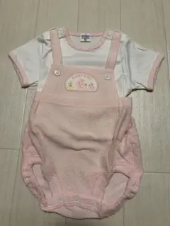 【新品未使用　familiar】ロンパースセット 85