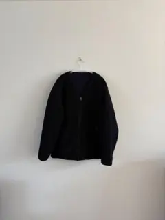 UNIQLO ユニクロ 黒 XL フリースジャケット ジップアップ