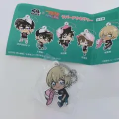 くら寿司　名探偵コナン　ラバーアクセサリー　コナン　ビッくらポン　キーホルダー●