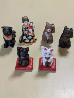 ユージン 招き猫づくし 第一期 6種類セット ガチャ - メルカリ