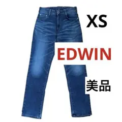 【EDWIN】 JERSEYS JMH32 XS デニム　濃いブルー（男女兼用）